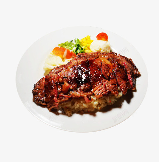 一碟韩式烤肉拌饭png免抠素材_新图网 https://ixintu.com 一碟饭 沙拉 烤肉拌饭 米饭 韩国料理 韩式 韩式拌饭