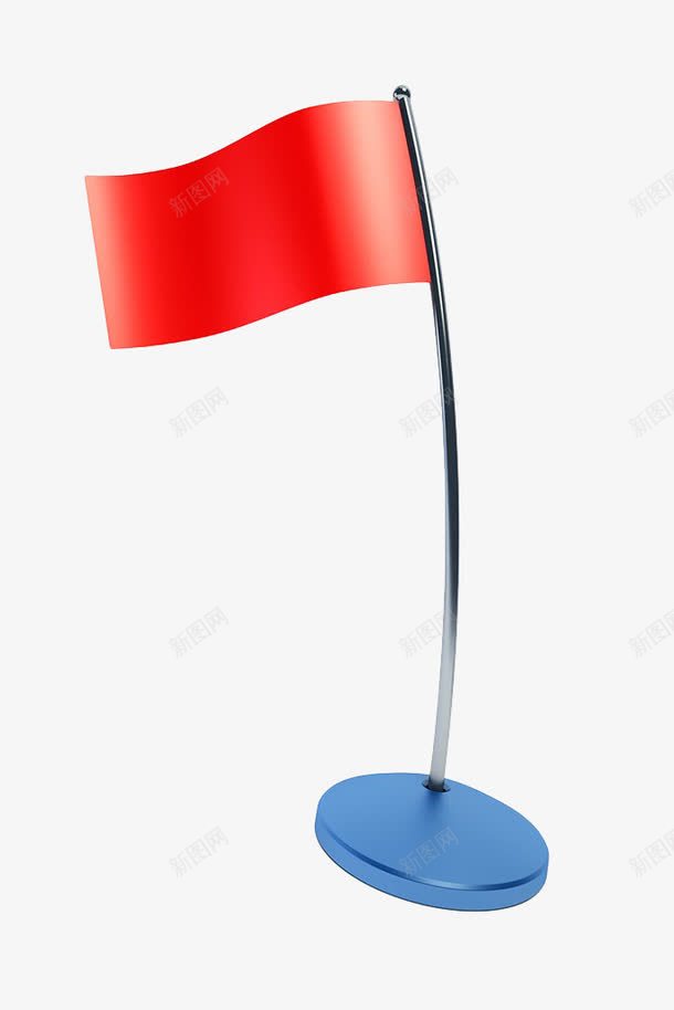 手绘旗杆png免抠素材_新图网 https://ixintu.com 手绘 旗帜 旗杆 标杆 红色