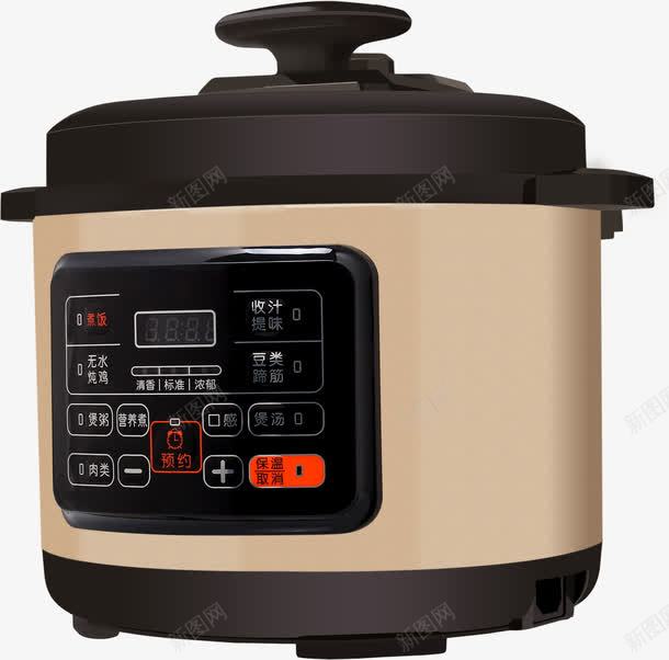 电饭锅产品图png免抠素材_新图网 https://ixintu.com 压力煲 家用电器 煮饭 电锅 电饭煲 电饭锅 高压锅