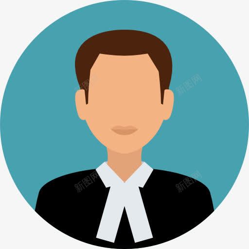 法官图标png_新图网 https://ixintu.com 公正 头像 工作 律师 法官 用户 职业 职业和工作 虚拟人
