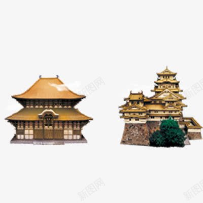 中国古式塔楼png免抠素材_新图网 https://ixintu.com 古式建筑 塔楼 建筑 树木
