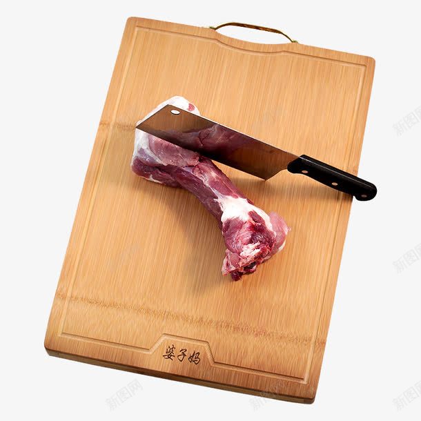 案板和肉png免抠素材_新图网 https://ixintu.com png png素材 产品实物 切菜板 木质 砧板