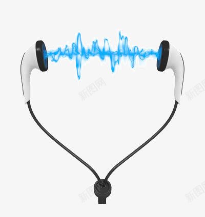 动感耳机png免抠素材_新图网 https://ixintu.com 歌曲 音乐 音波 音量波动
