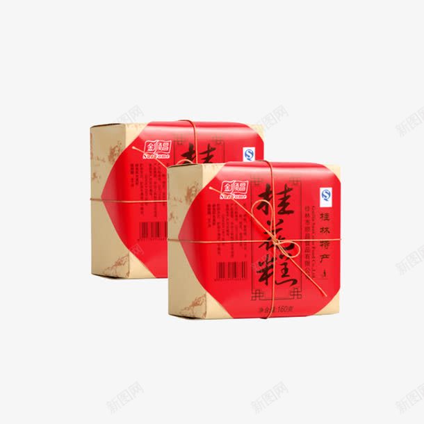 桂林特产桂花糕png免抠素材_新图网 https://ixintu.com 产品实物 桂林特产 纸包