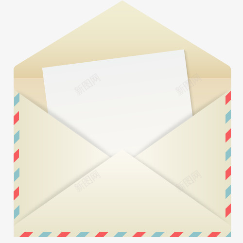 打开的信封png免抠素材_新图网 https://ixintu.com 信封 寄信 打开 邮件