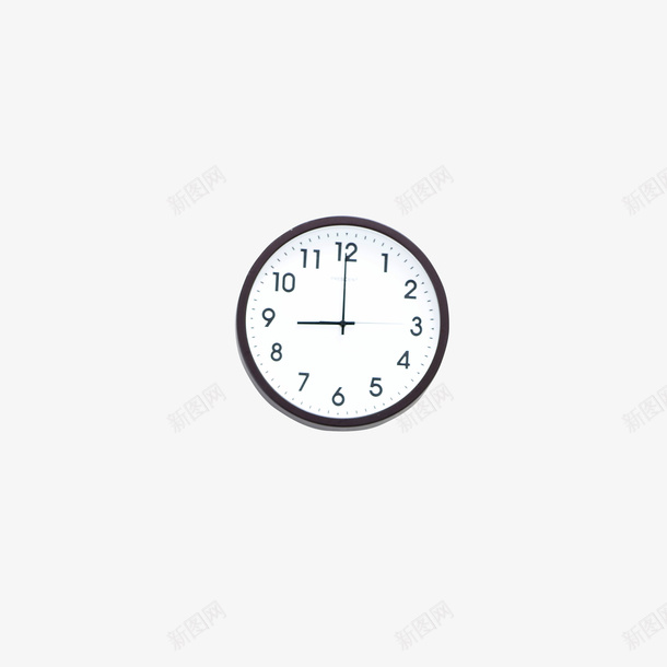 圆形时钟png免抠素材_新图网 https://ixintu.com 九点 时间 瞬间