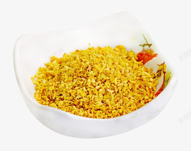桂花茶叶png免抠素材_新图网 https://ixintu.com 产品实物 桂花 桂花干 清香 花瓣 茶叶 餐饮