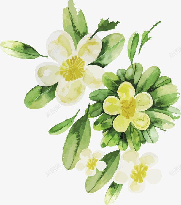 栀子花手绘精美工艺矢量图ai免抠素材_新图网 https://ixintu.com 工艺 春意盎然 栀子花 栀子花春意盎然 栀子花精美工艺 精美 精美工艺 矢量图