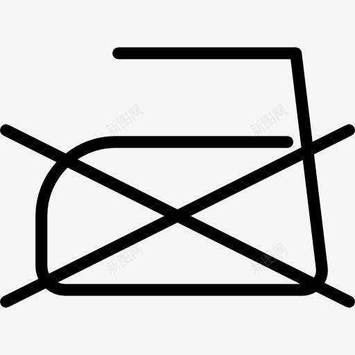 没有熨烫图标png_新图网 https://ixintu.com 不烫 形状和符号 标志 洗 洗涤 洗衣 清洁