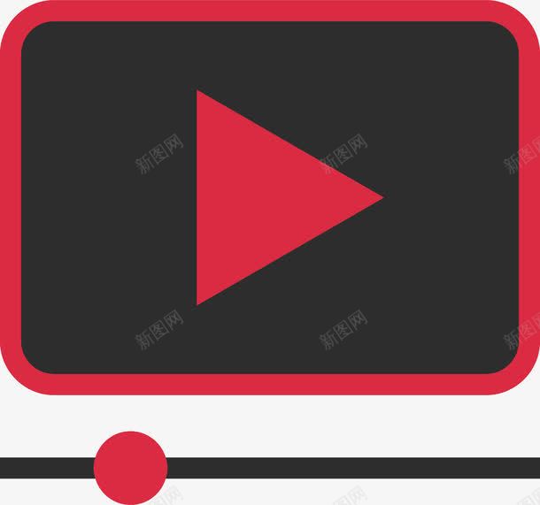 视频播放图标png_新图网 https://ixintu.com 卡通图标 播放失败 播放视频 暂无视频ico 看视频 视频播放 视频教程 进度条