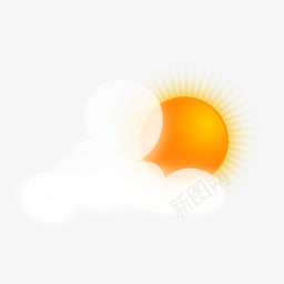 天气晴转多云图标png_新图网 https://ixintu.com 图标 天气 晴转多云