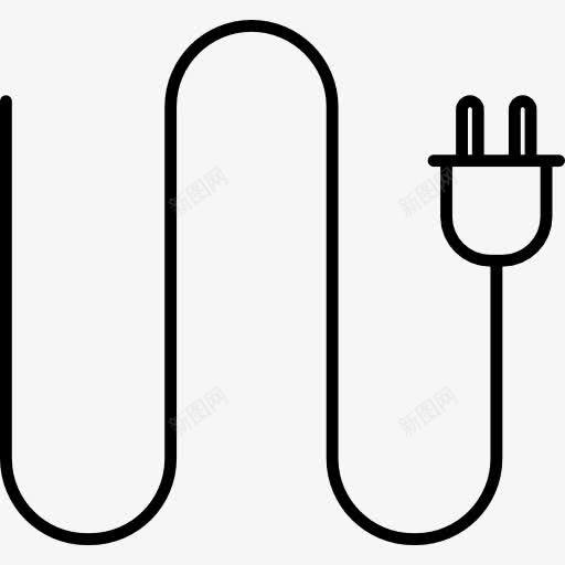 塞图标png_新图网 https://ixintu.com 技术 插头 电力 电气 电线 电缆