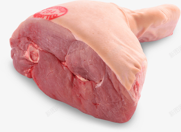 一条猪后腿肉png免抠素材_新图网 https://ixintu.com 猪 猪后腿肉 猪肉 肘子