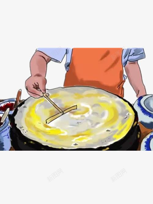 卡通煎饼果子png免抠素材_新图网 https://ixintu.com 免费 免费图片 卡通 煎饼果子