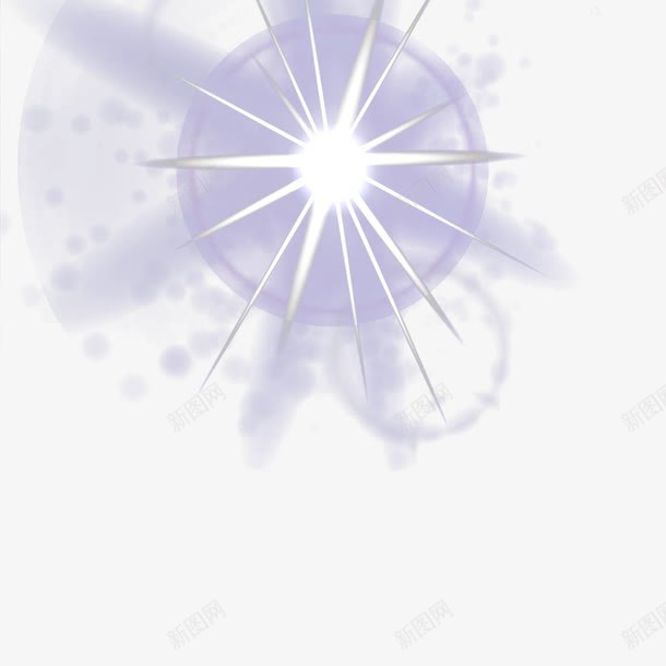 紫色发散光芒png免抠素材_新图网 https://ixintu.com 光圈 发光 发光圈 发散光 效果素材 炫彩 紫色