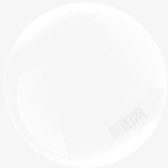 白色背景圆形泡泡png免抠素材_新图网 https://ixintu.com 圆形 泡泡 白色 背景