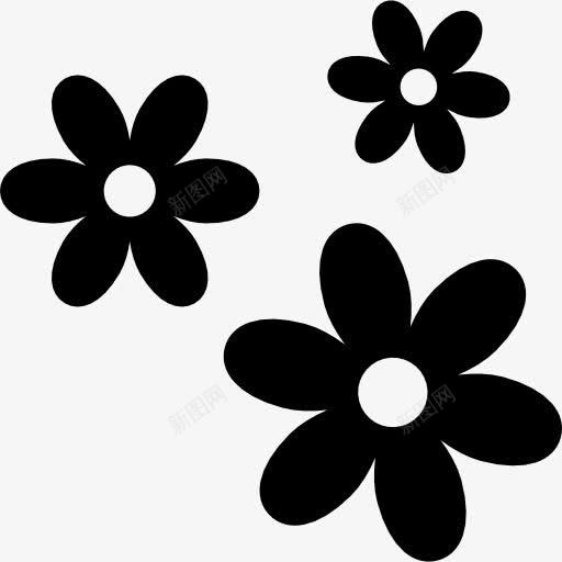 3花图标png_新图网 https://ixintu.com 健康 健身 水疗 花朵 香味