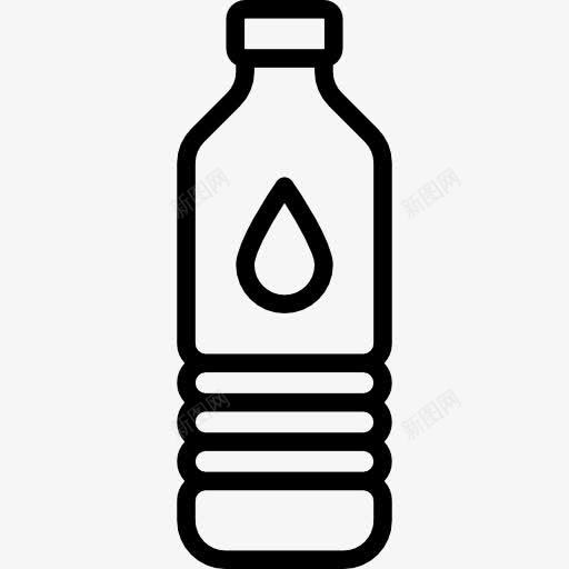 瓶子里的水图标png_新图网 https://ixintu.com 体操 水化 液体 运动 食品 饮料