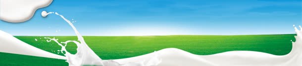电商牛奶乳制品清新背景bannerjpg设计背景_新图网 https://ixintu.com banner 乳制品 清新 牛奶 电商 背景