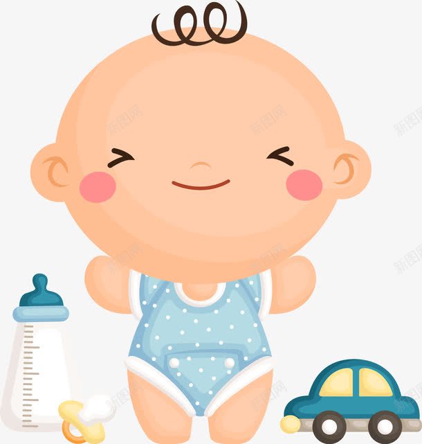 微笑的卡通儿童png免抠素材_新图网 https://ixintu.com 卡通 卡通婴儿 可爱 可爱的卡通婴儿矢量 奶瓶 婴儿 婴儿笑 婴幼儿 孩子 宝宝 宝贝 微笑 玩具