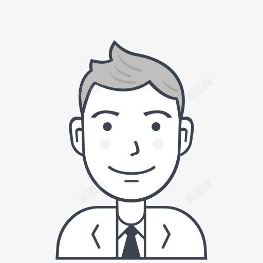 阿凡达商人男性的人西装用户用户png免抠素材_新图网 https://ixintu.com Avatar businessman male person suit user 商人 用户 男性 的人 西装 阿凡达