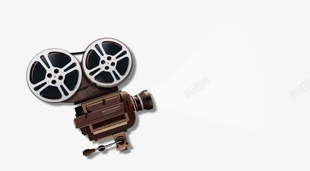 放映机png免抠素材_新图网 https://ixintu.com 复古 影城 电影