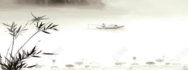 水墨竹子背景jpg设计背景_新图网 https://ixintu.com 国画背景 水墨元素 水墨竹子 简洁 素雅