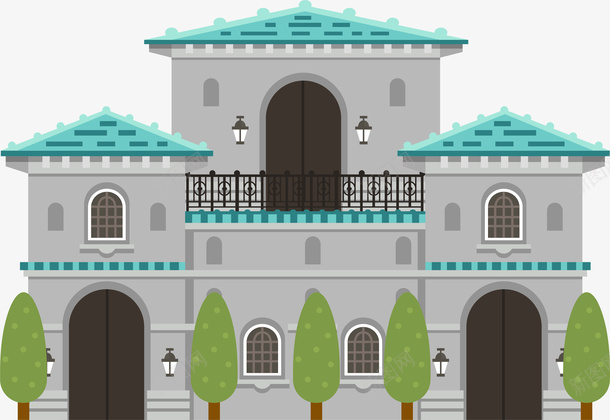 欧洲皇宫矢量图ai免抠素材_新图网 https://ixintu.com 城堡 宫殿 欧洲 欧洲宫廷 气派皇宫 皇宫 皇宫大殿 矢量图