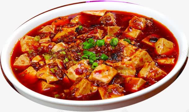 川菜马婆豆腐菜肴png免抠素材_新图网 https://ixintu.com 川菜 菜肴 豆腐
