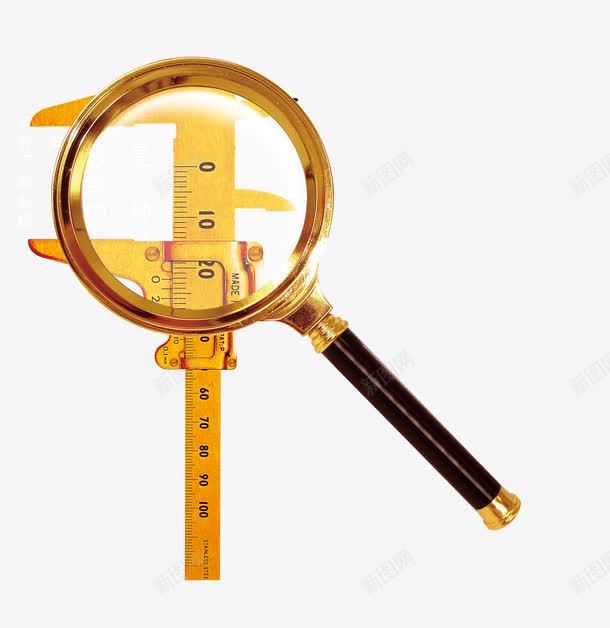 卡尺png免抠素材_新图网 https://ixintu.com 卡尺 放大镜 精细 质量