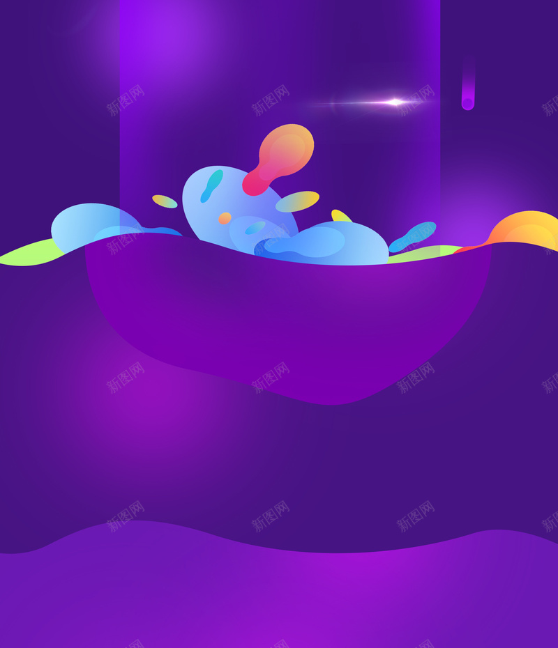 家电双十一促销活动页面psd设计背景_新图网 https://ixintu.com 促销 双十一 天猫 家电 激情 狂欢 紫色背景