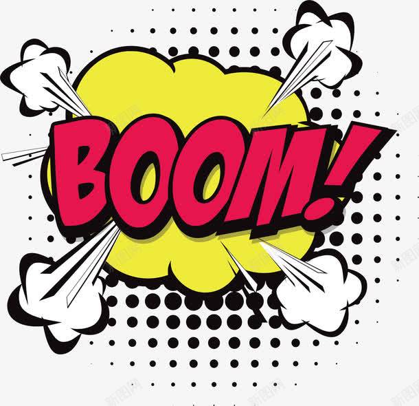 黄色爆炸效果爆炸贴png免抠素材_新图网 https://ixintu.com BOOM 气炸了 爆炸 爆炸贴 矢量素材
