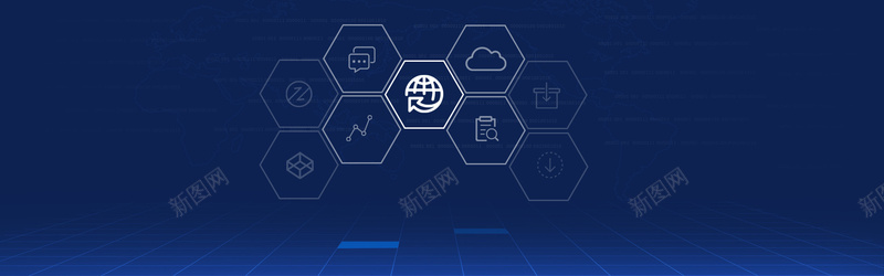 大数据蓝色电商淘宝banner背景psd设计背景_新图网 https://ixintu.com ba banner素材 企业公司网站 企业文化 光效 光线背景 全球 地球 把握 背景图 蓝色背景