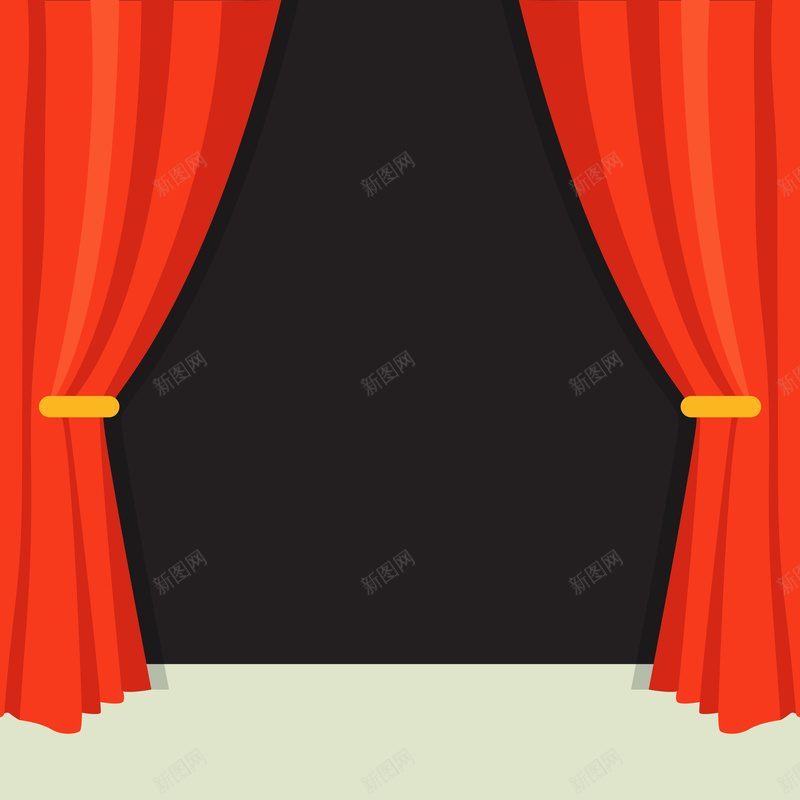 剧院荧幕活动表演背景矢量图eps设计背景_新图网 https://ixintu.com 剧场活动广告 剧场活动背景 剧院 剧院表演 戏剧表演 歌剧表演 红色荧幕 荧幕 矢量图