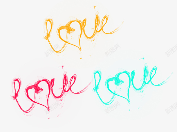 爱火焰lovepsd免抠素材_新图网 https://ixintu.com 字体设计 火焰love 火焰爱