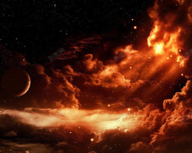 神秘黄色星空宇宙jpg设计背景_新图网 https://ixintu.com 宇宙 星空 神秘 黄色