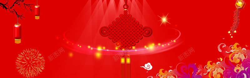 中国结喜庆新年电商海报背景psd设计背景_新图网 https://ixintu.com 中国风 喜庆 婚庆 底纹 店庆 新年 灯笼 祥云 红色海报背景 花纹 装饰