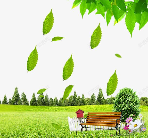 绿色背景图png免抠素材_新图网 https://ixintu.com 公益广告宣传海报图片 树叶图片 绿色海报 绿色背景图