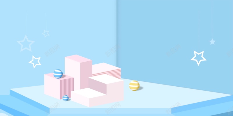 时尚小清新空间感海报背景psd设计背景_新图网 https://ixintu.com PSD源文件 PSD素材 分层文件 台阶 商品展台 小清新 时尚 空间 空间感 立体 背景模板 背景海报 背景素材 高清背景