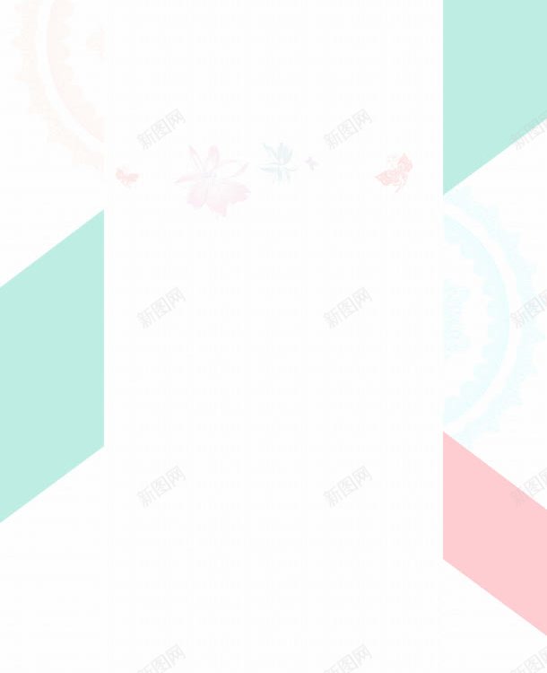 蓝粉两色简约大方jpg设计背景_新图网 https://ixintu.com 大方 简约