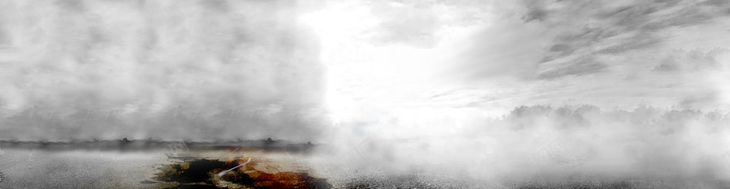 雾霾灰色城市创意口罩淘宝电商背景背景