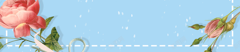 母亲节蓝色清新psd分层bannerpsd设计背景_新图网 https://ixintu.com psd分层banner 感恩 母亲节 母爱 清新 温馨 礼物 简约 花朵 蓝色