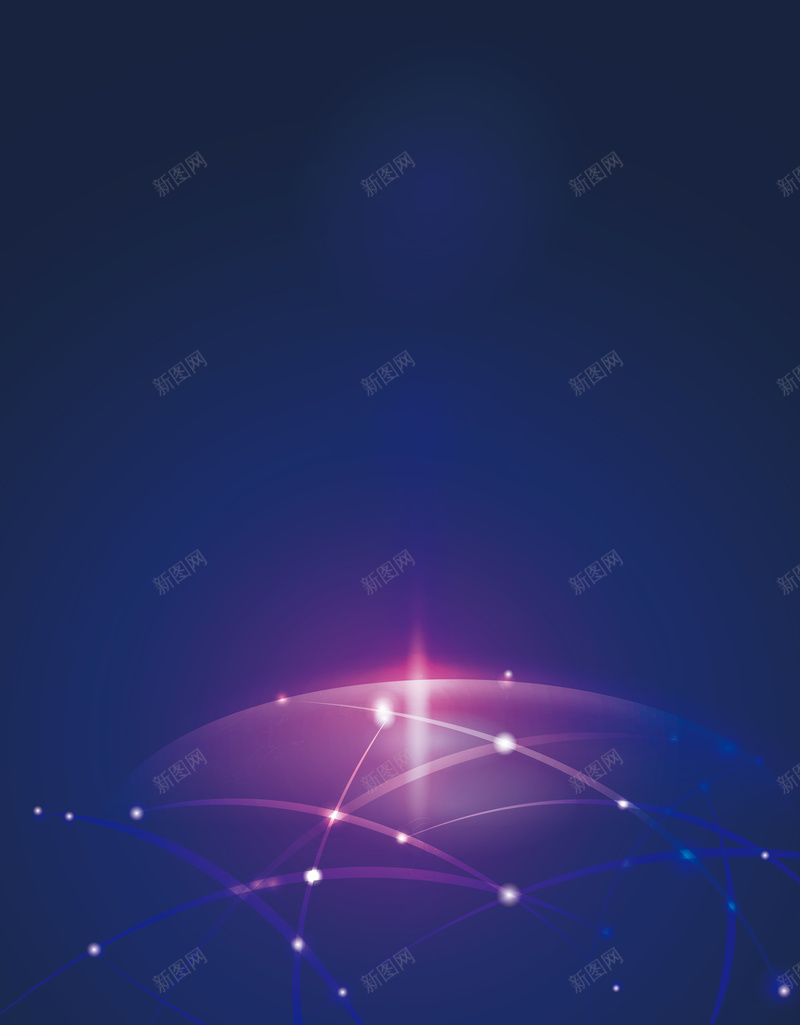 大气星球背景矢量图ai设计背景_新图网 https://ixintu.com 光效开心 商务 大气 星球 科幻 科技 紫色 矢量图