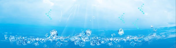 护肤品海洋冰块清爽背景bannerjpg设计背景_新图网 https://ixintu.com banner 冰块 护肤品 海洋 清爽 背景