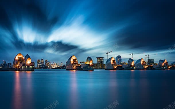 蓝色动感模糊天空繁华都市jpg设计背景_新图网 https://ixintu.com 动感 天空 模糊 繁华 蓝色 都市