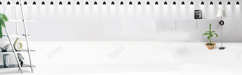 环保家装节白色文艺简约淘宝主图psd设计背景_新图网 https://ixintu.com banner 台灯海报 家具海报 家居 床 床头柜海报 清新海报 简约海报 衣柜 镜 鞋柜