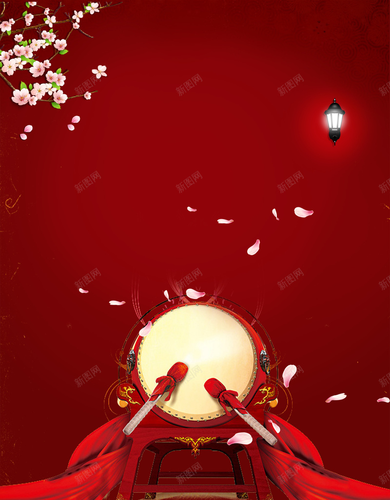 高考校园过线人数喜报庆祝海报psd设计背景_新图网 https://ixintu.com 人数 喜报 庆祝 校园 海报 素材 红榜 红色 背景 花瓣 设计 过线 锣鼓 高中 高考