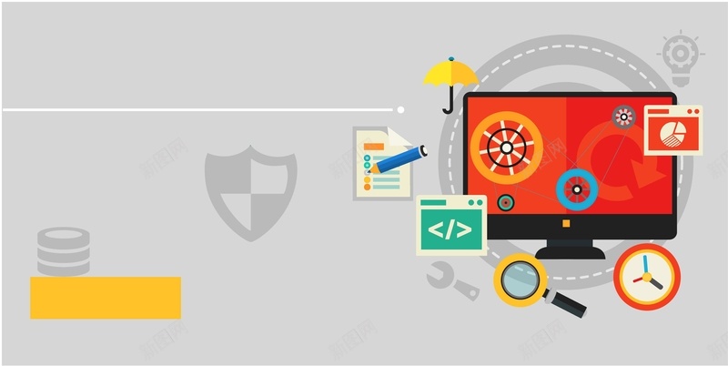 简约简洁维修工具宣传平面广告jpg设计背景_新图网 https://ixintu.com 工具宣传 平面广告 灰色背景 电脑 科技感 简洁 简约背景 维修工具