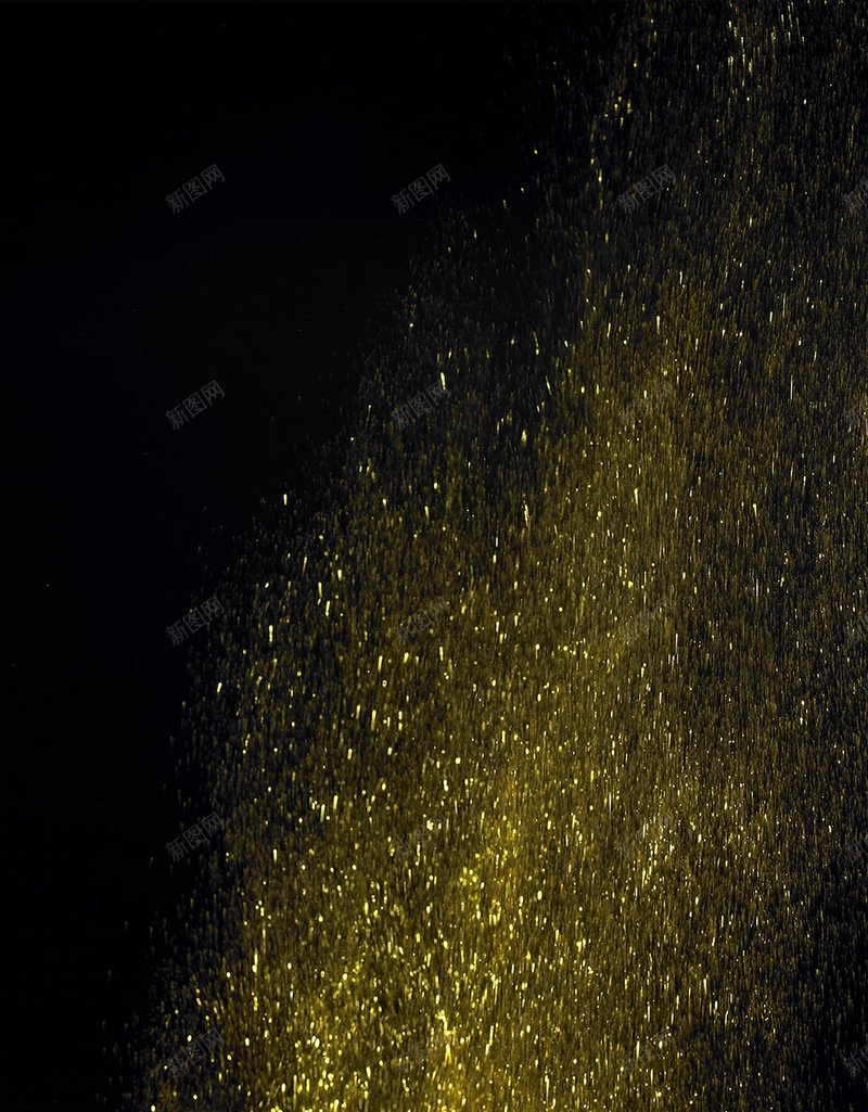 金色黄金黑色背景飘扬典当H5背景jpg设计背景_新图网 https://ixintu.com 典当 质感 颗粒感 飘扬 飘渺 飞舞 黄金 黑色背景