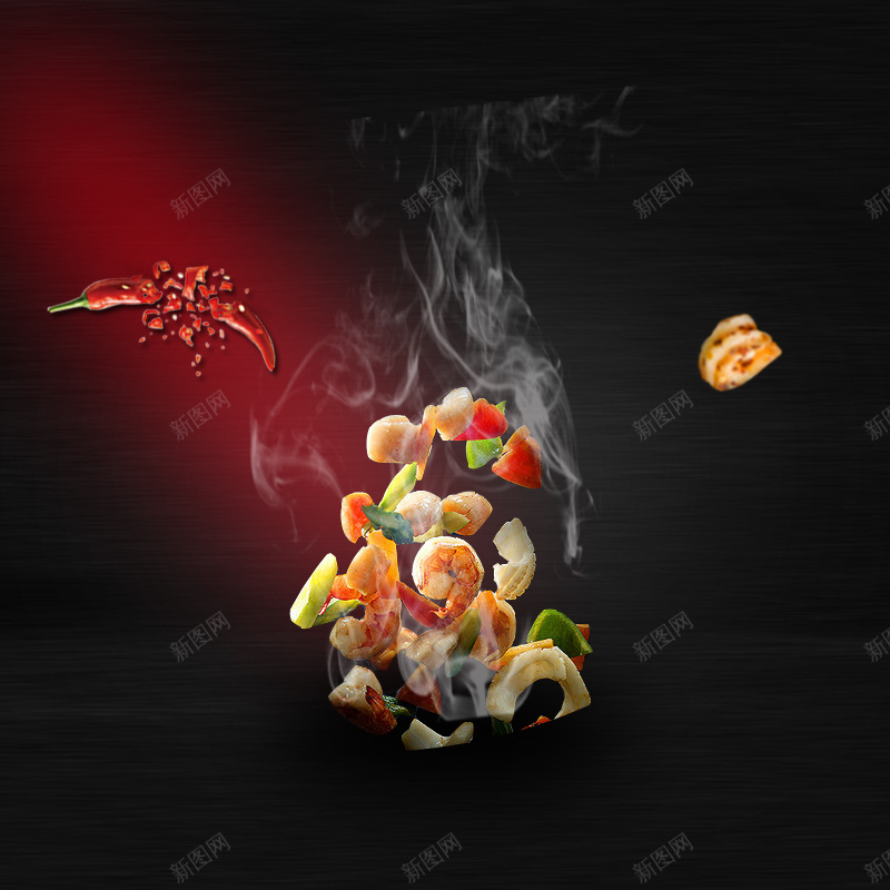 黑色厨具炒锅电磁炉PSD分层主图背景jpg设计背景_新图网 https://ixintu.com 主图 刀具 厨具 厨电 淘宝 渐变背景 火锅 炒锅 电磁炉 电饭煲 直通车 黑色背景
